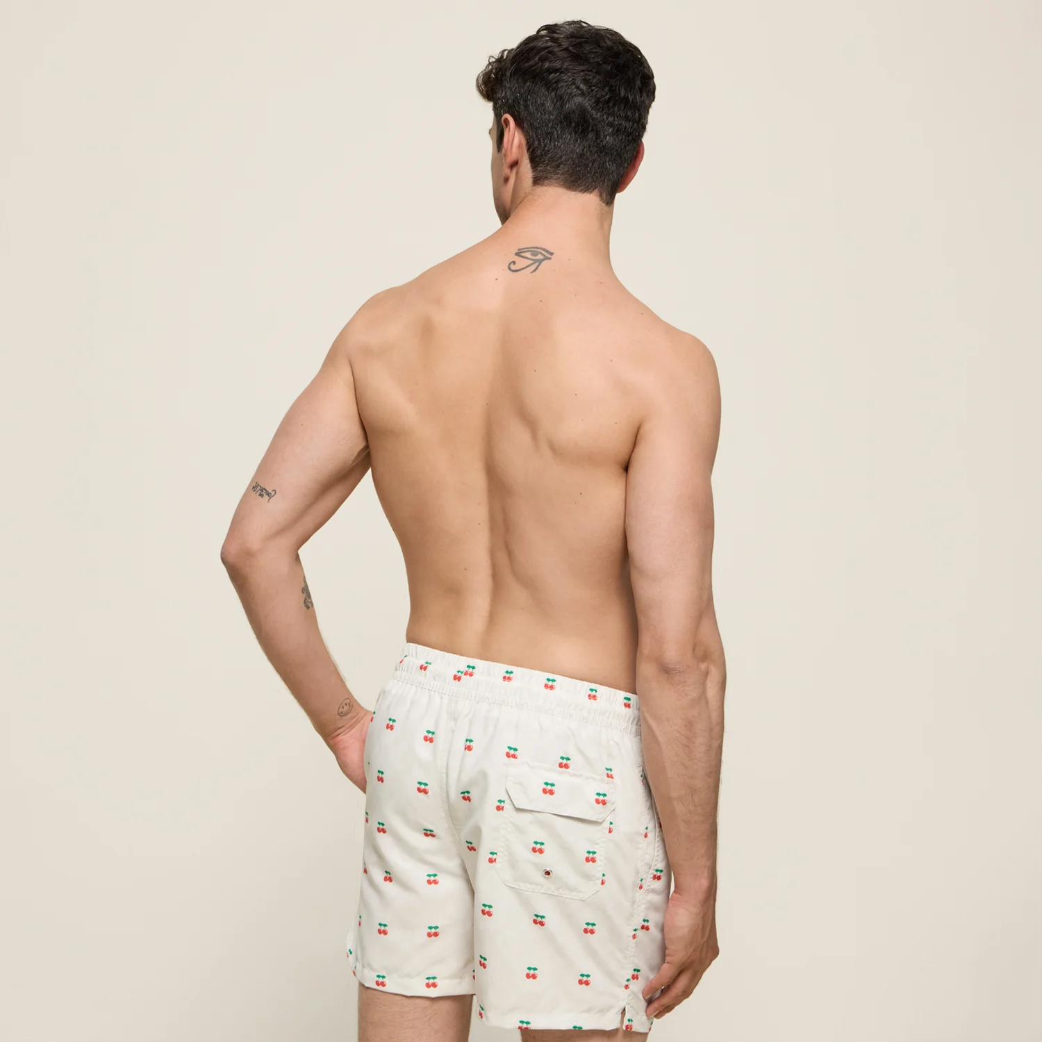 SWIMSUIT CHERRY DANTE KIDS ECRU - Image 3