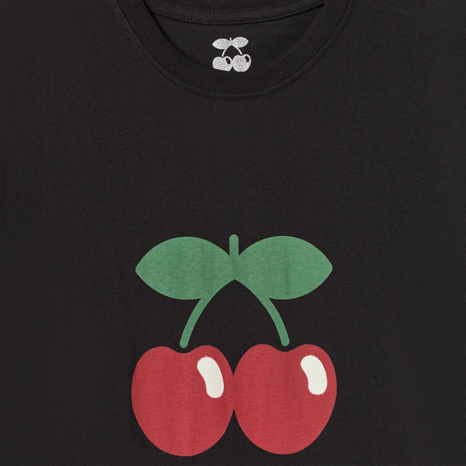 T-SHIRT BASIC CHERRY MAN BLACK - Image 5