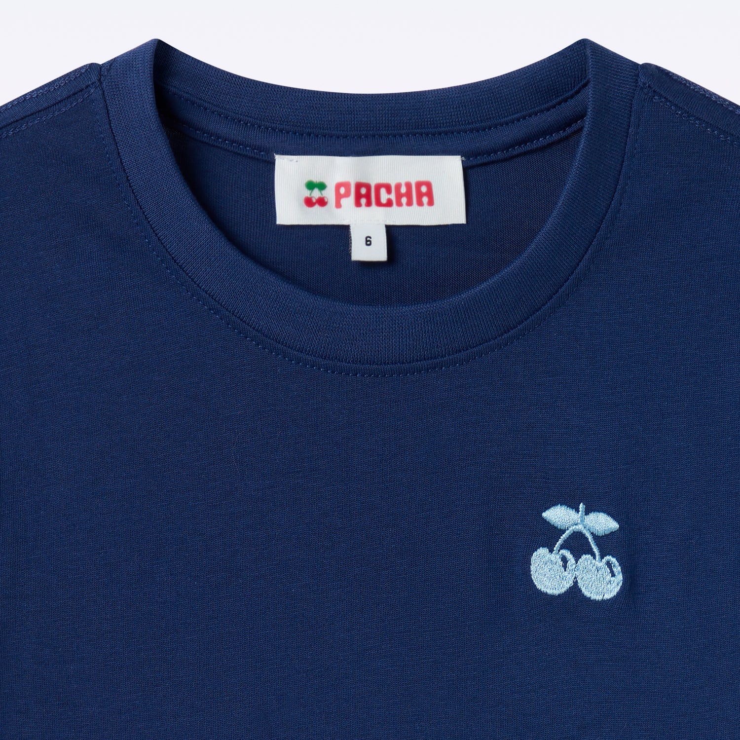 T-SHIRT EMBROIDERED CHERRY KIDS - Image 6