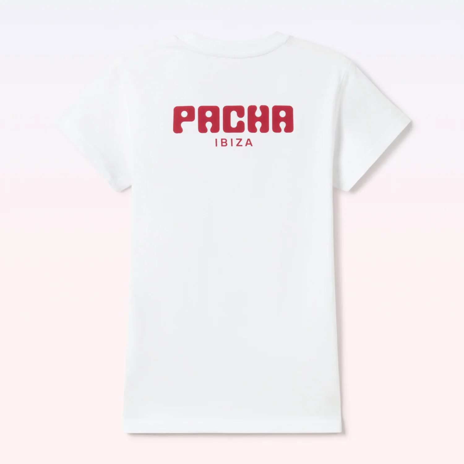 T-SHIRT VNECK BASIC WOMAN WHITE - Image 5