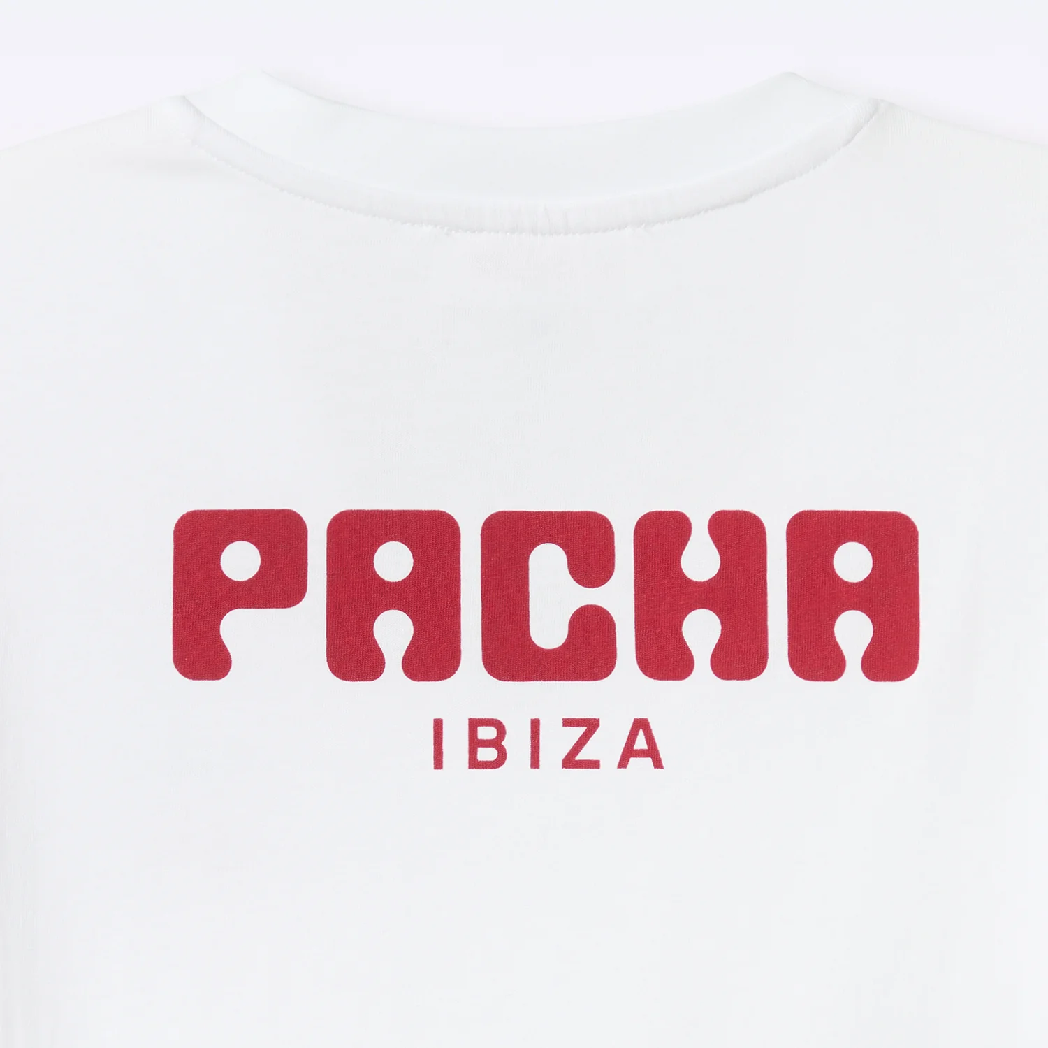 T-SHIRT VNECK BASIC WOMAN WHITE - Image 6