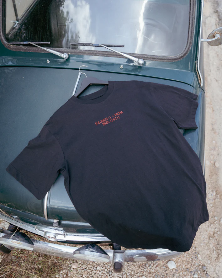 T-SHIRT SOLOMUN+1 X PACHA BLACK - Image 5