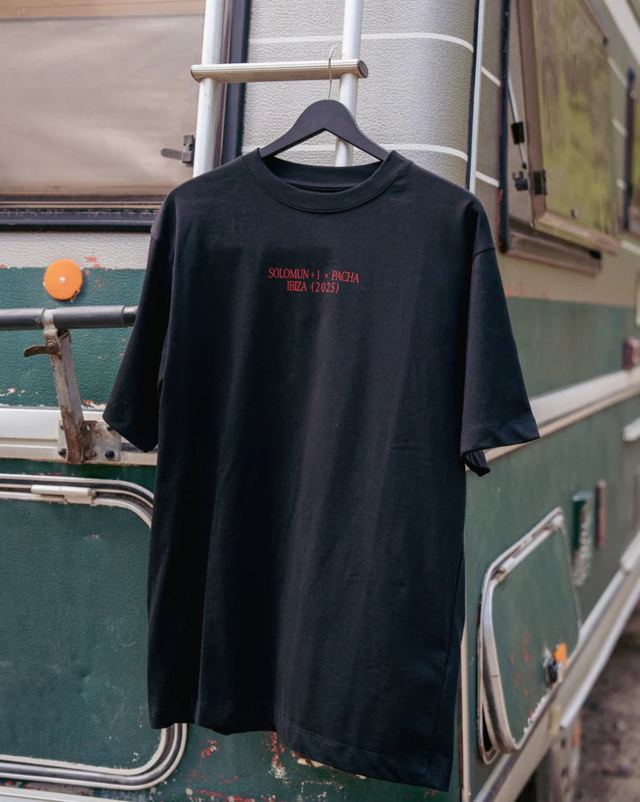 T-SHIRT SOLOMUN+1 X PACHA BLACK - Image 9