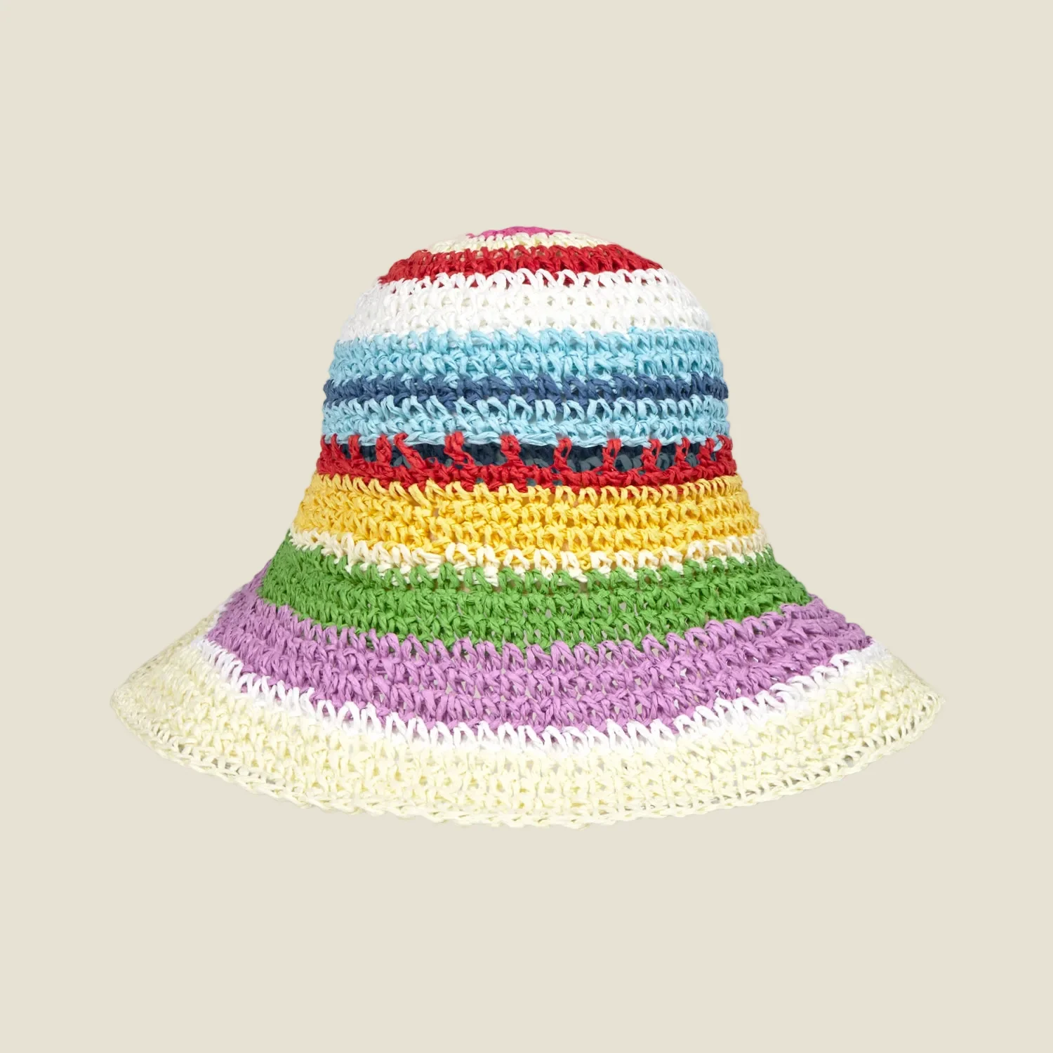 CROCHET SUN HAT MULTICOLOR - Image 3
