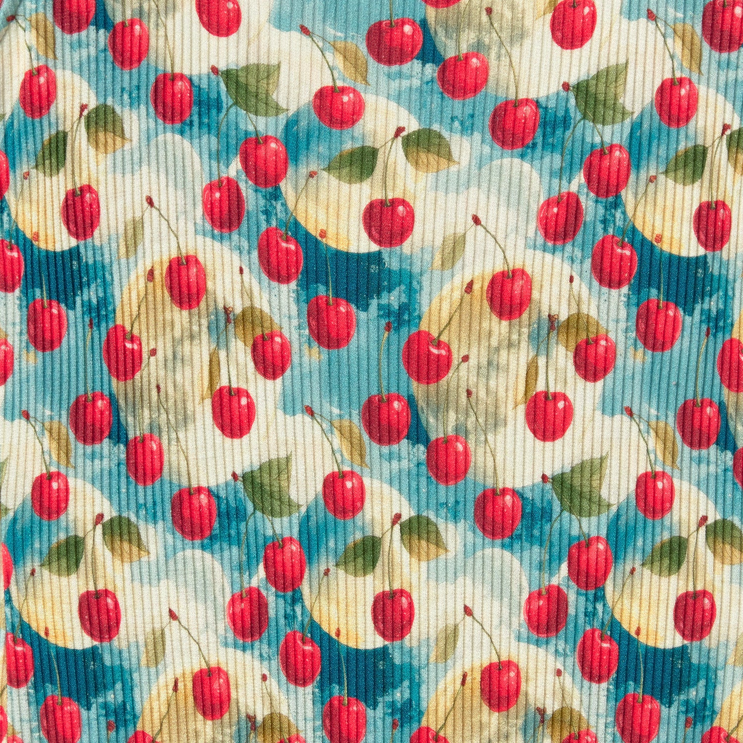 DRESS MIDI RIB LIGHT-BLUE - Image 5