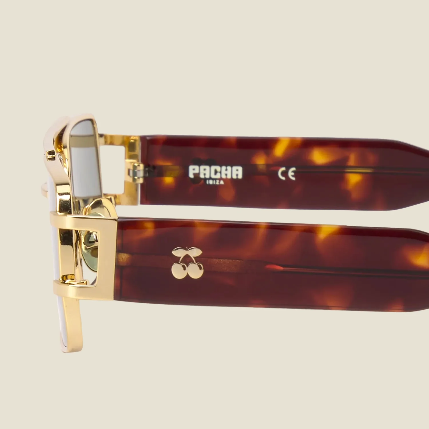 SUNGLASSES GLOSS METAL GOLD - Image 3