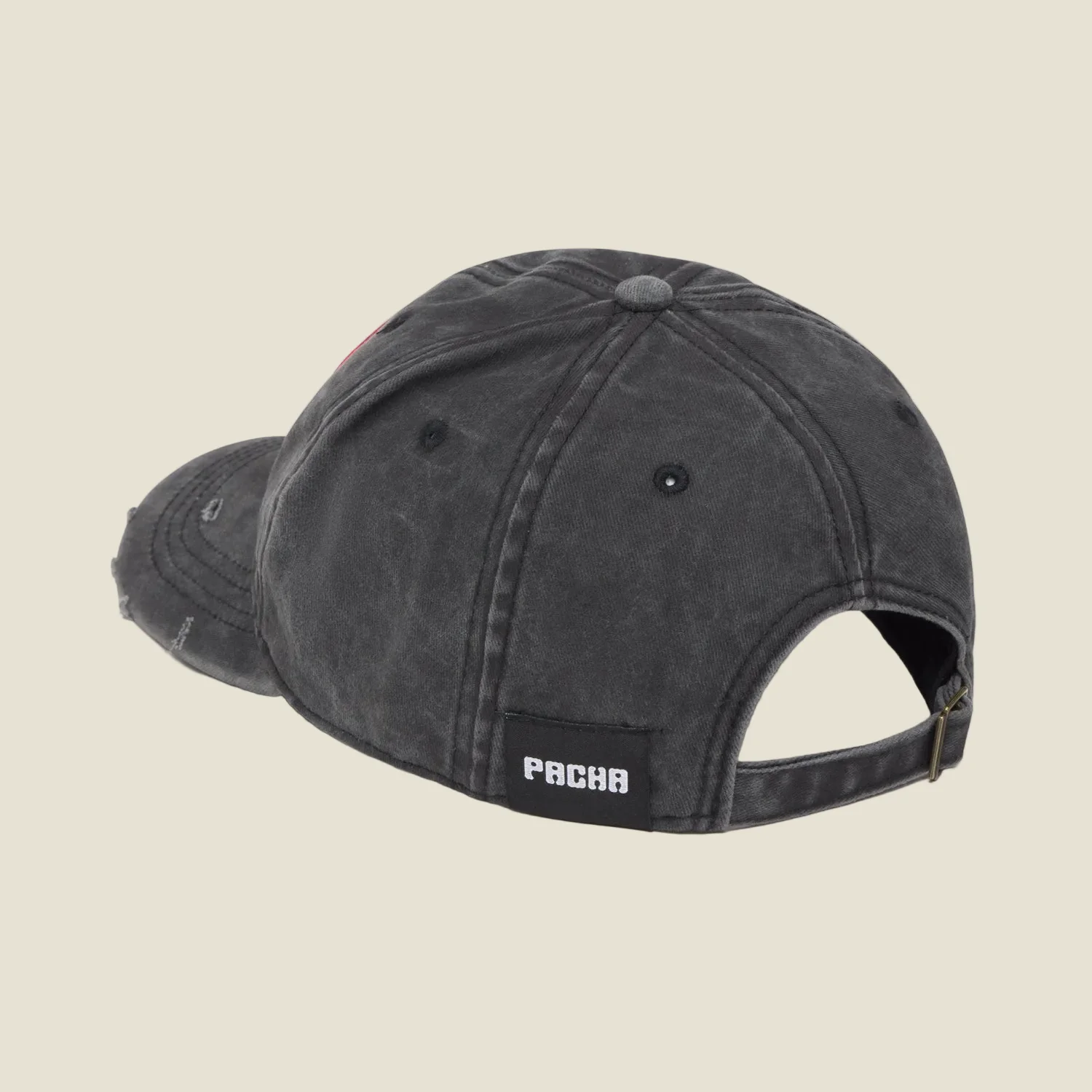 CAP CHERRY POCKET BASEBALL DARK GREY - Image 3