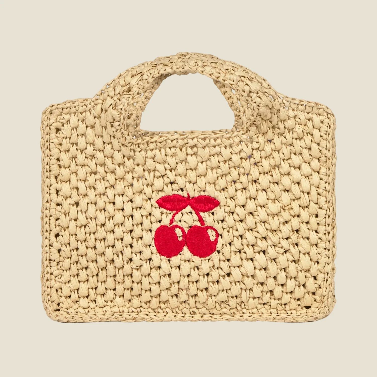 MINI HANDBAG ECRU - Image 3