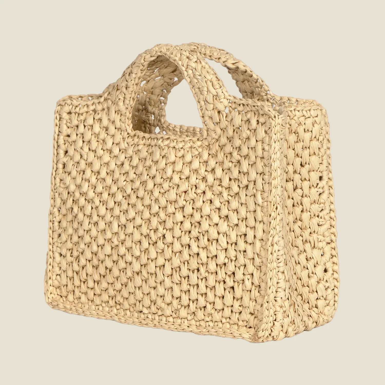 MINI HANDBAG ECRU - Image 4