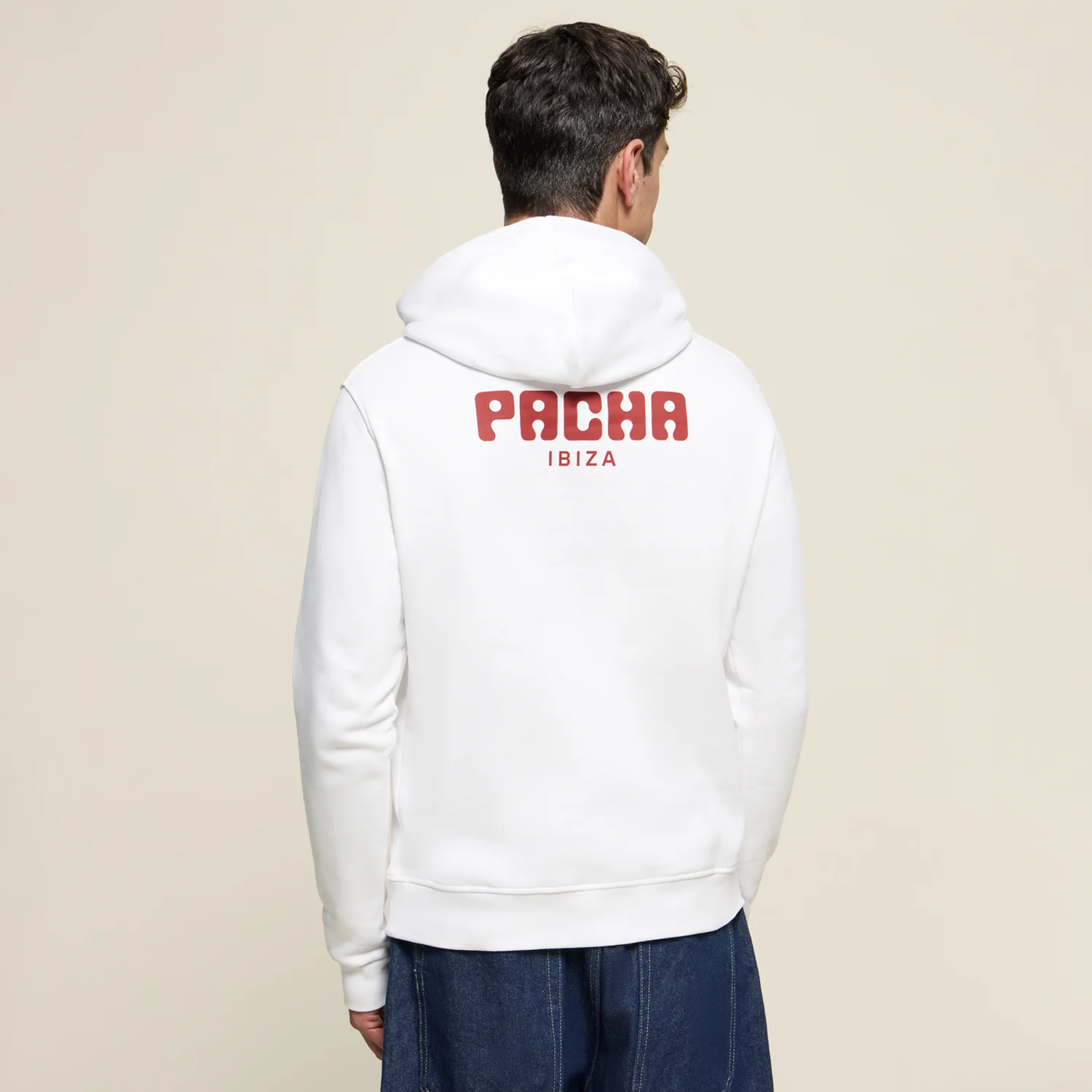 HOODIE BASIC WHITE - Image 3