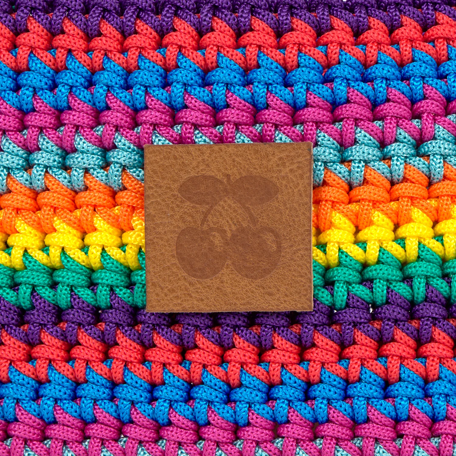 MINI CROCHET HANDBAG MULTICOLOR - Image 3