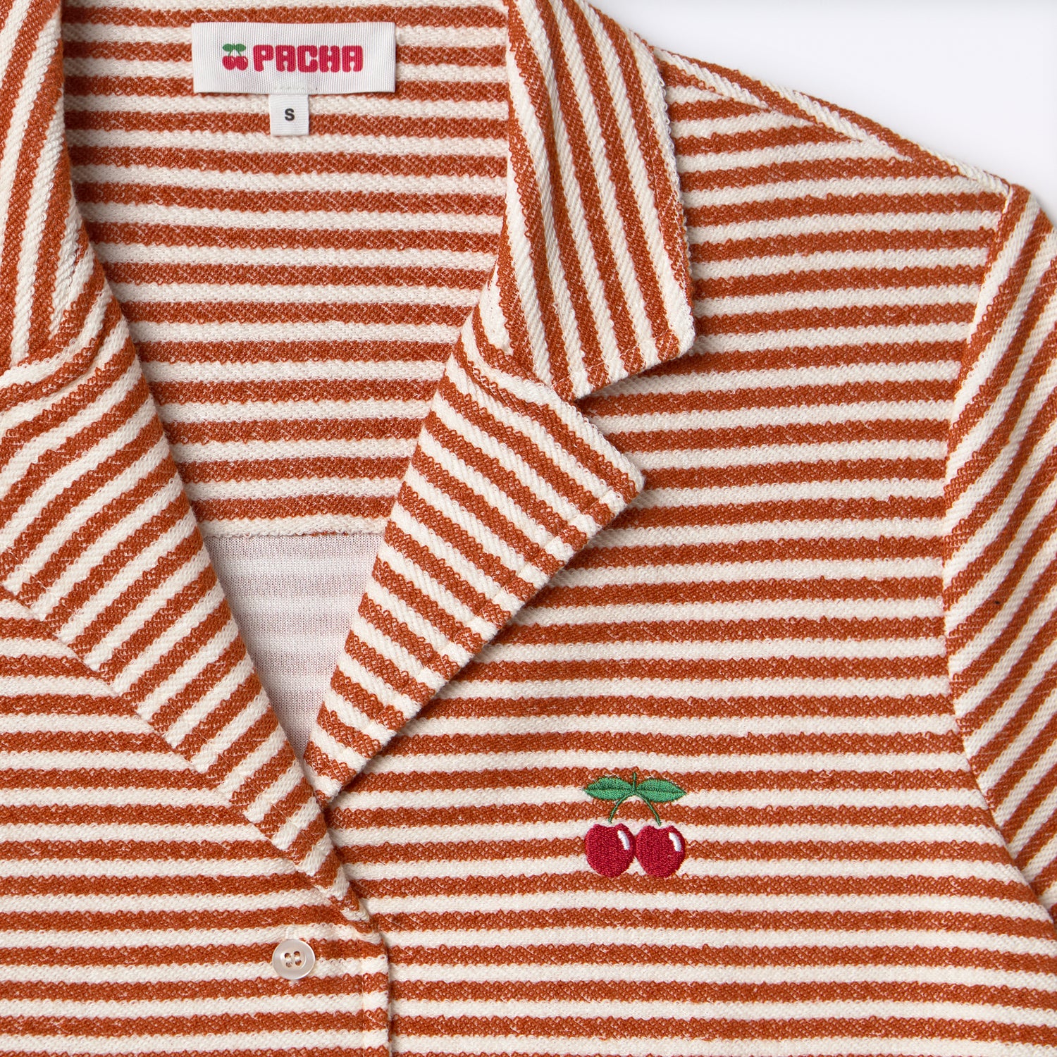 SHIRT STRIPES ORANGE - Image 5