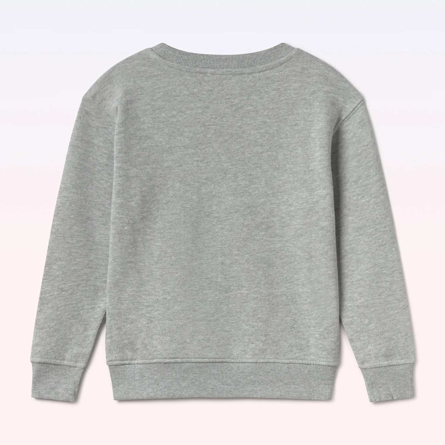 SWEATSHIRT EMBROIDERED KIDS GREY - Image 3