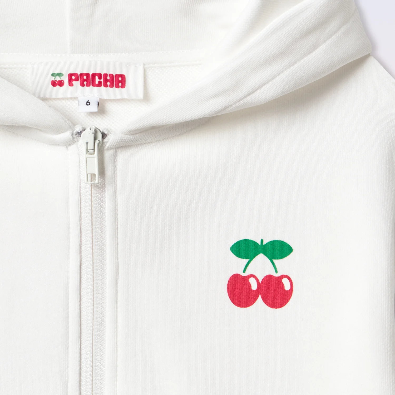 HOODIE HOUSE ZIP KIDS OFF-WHITE - Image 3