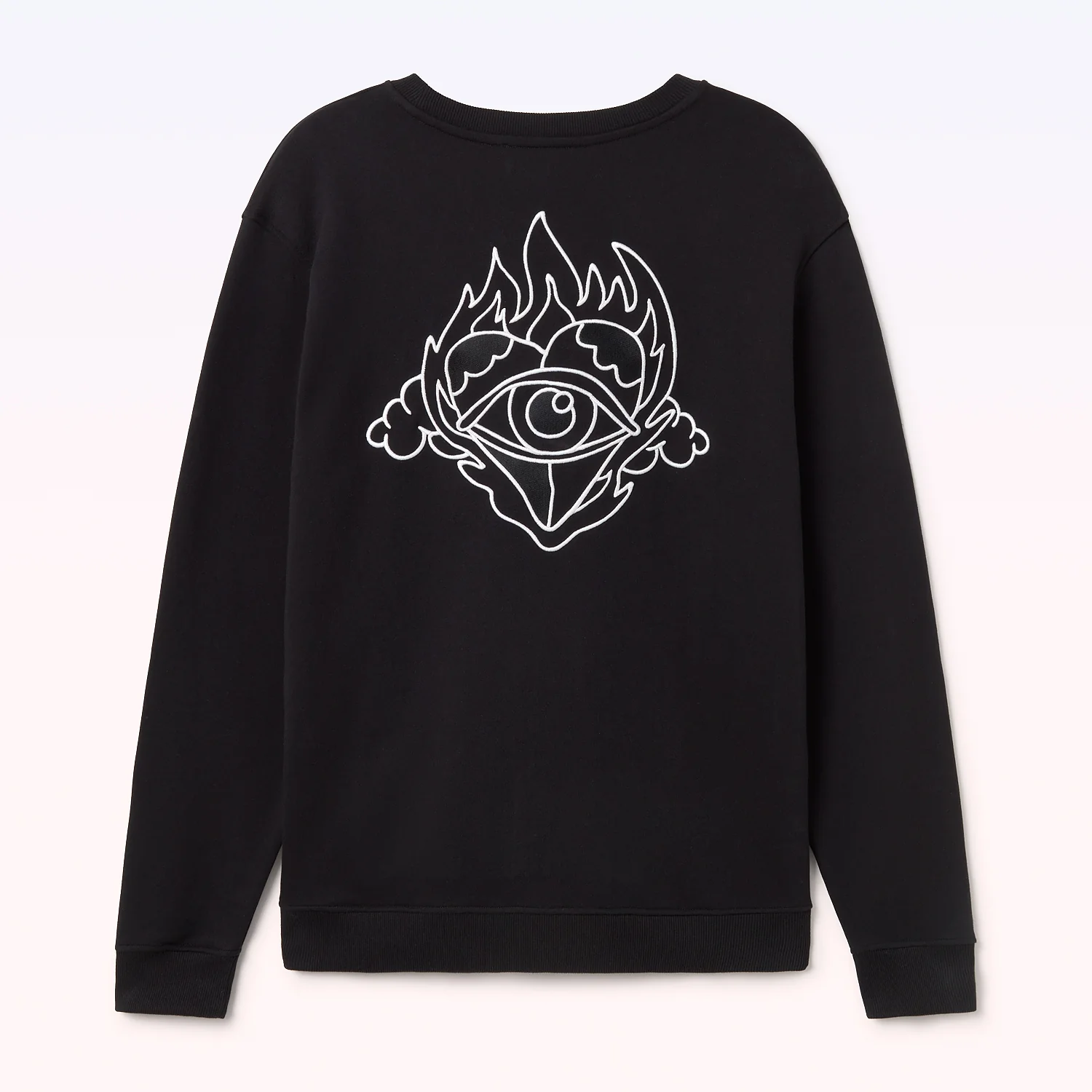 SWEATSHIRT HEART EYE PACHA BLACK - Image 5