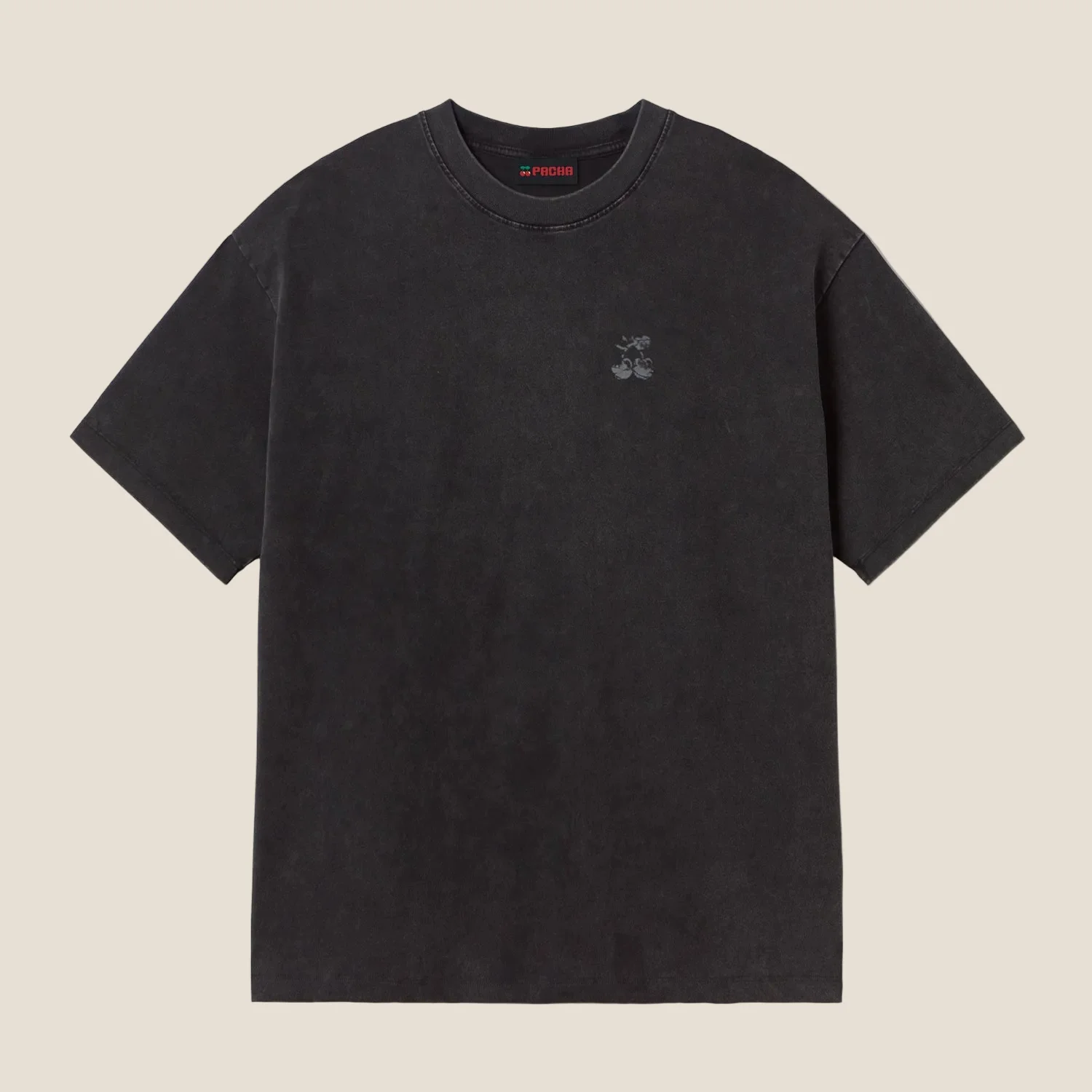 T-SHIRT BROKEN CHERRY BLACK - Image 4