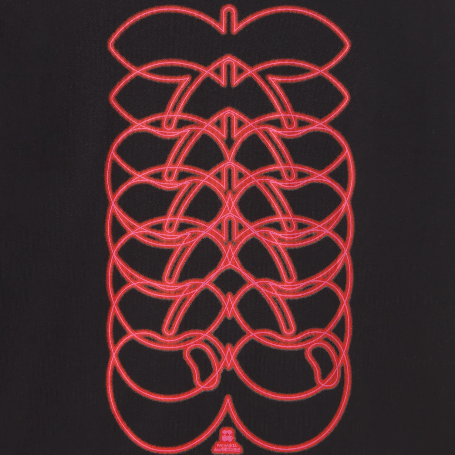 T-SHIRT CHERRYS BLACK-RED - Image 6