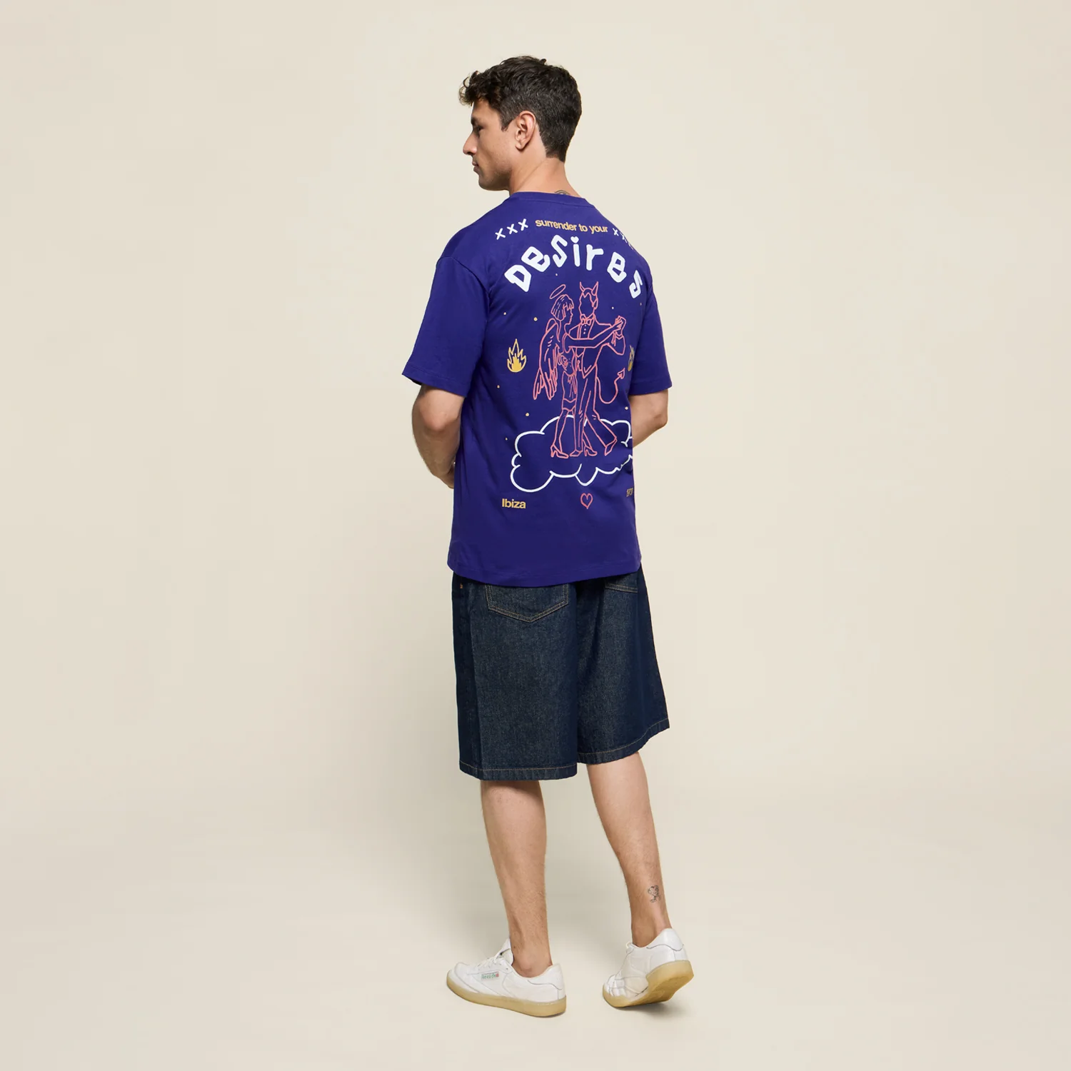 T-SHIRT DESIRES BLUE - Image 3