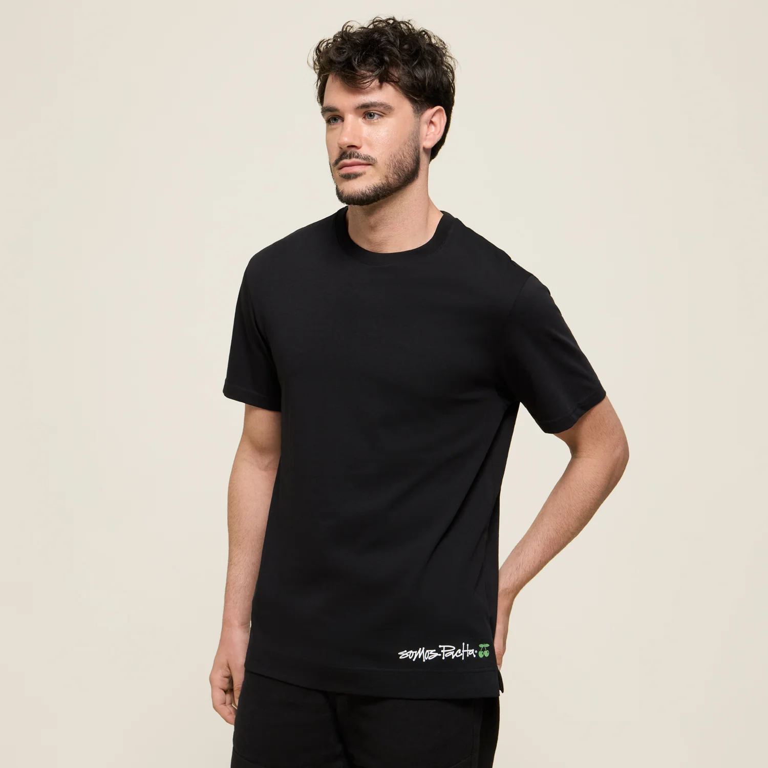 T-SHIRT SOMOS PACHA BLACK - Image 3