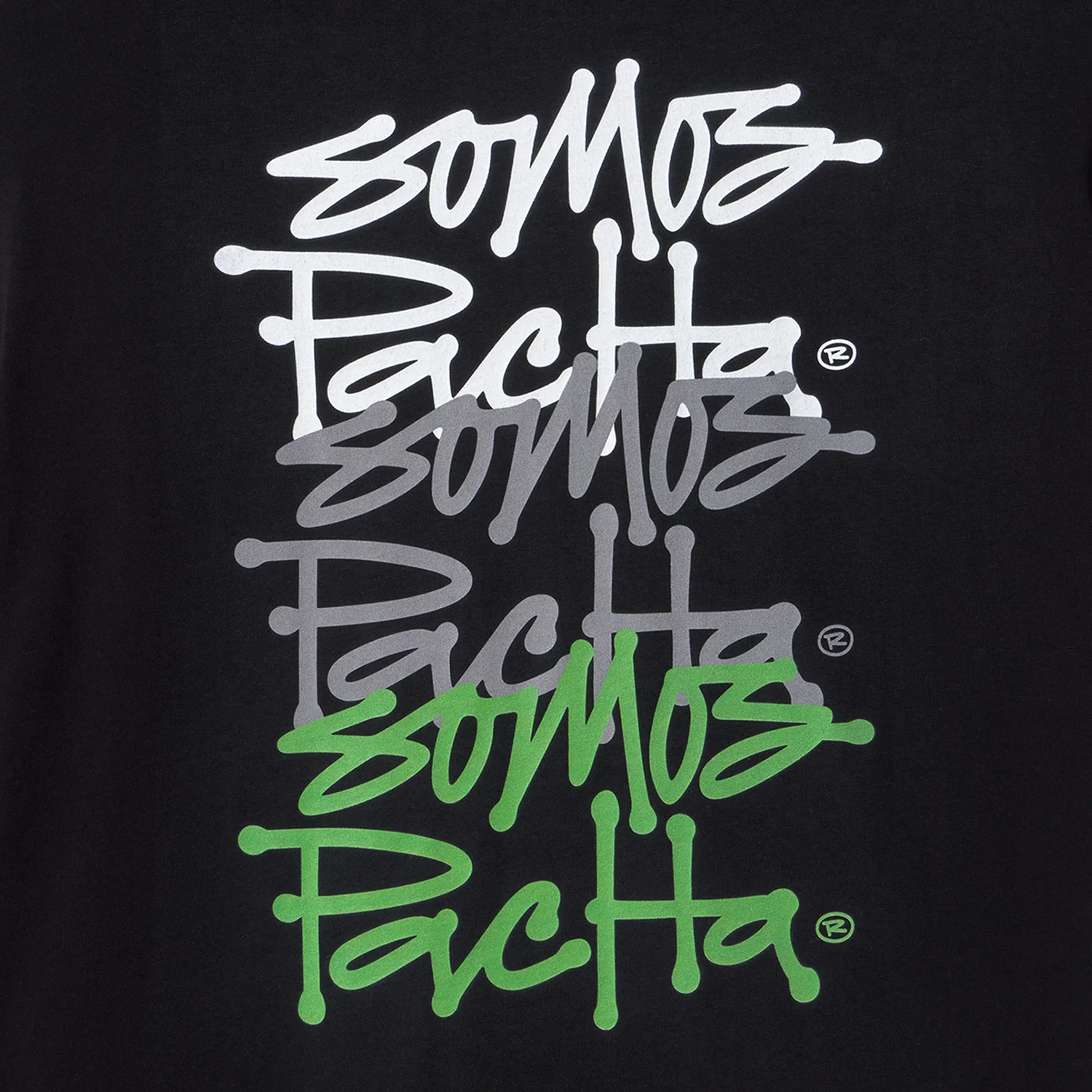 T-SHIRT SOMOS PACHA BLACK - Image 5