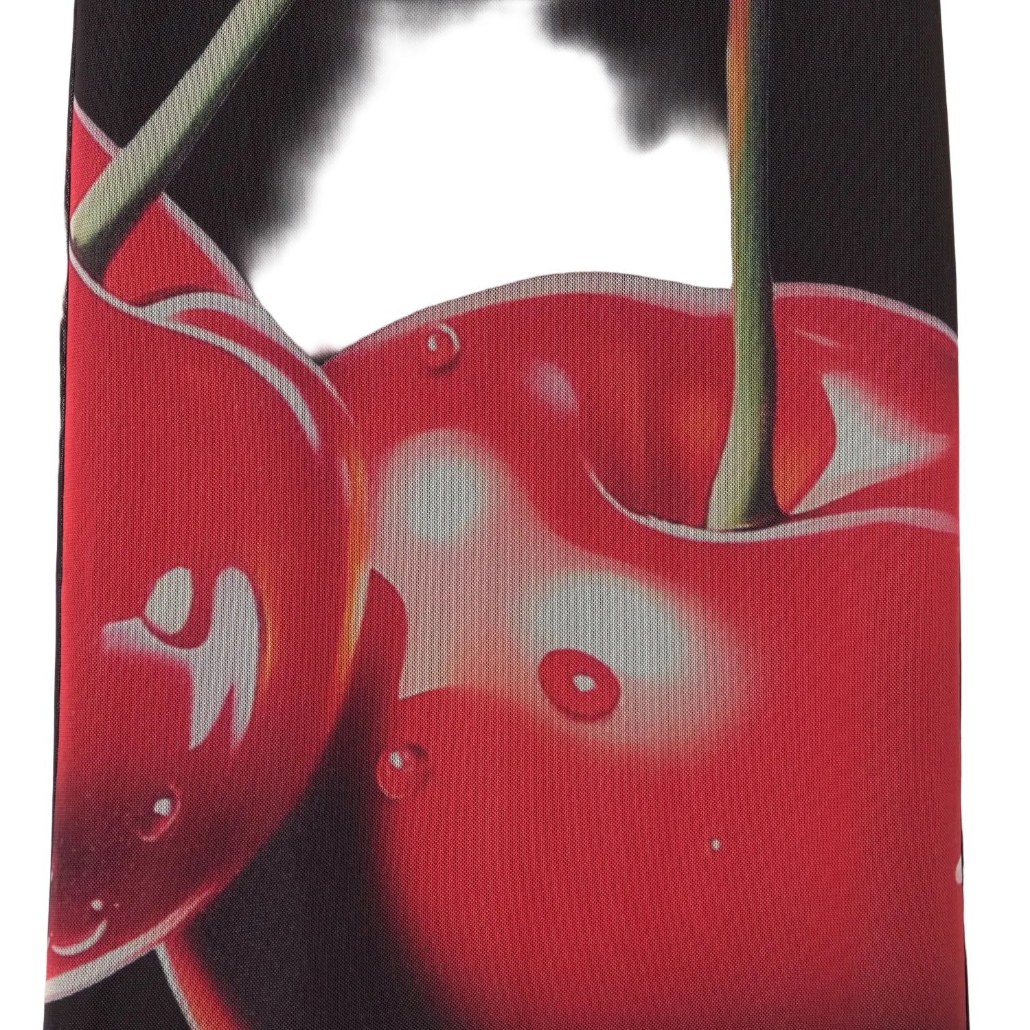 LONG DRESS BIG CHERRY BLACK - Image 3